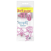 GILLETTE-VENUS 2 SIMPLY BASIC lâmina de barbear descartável 4 unidades.-DrShampoo - Perfumaria e Cosmética